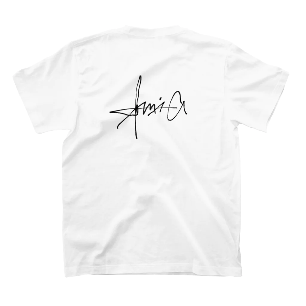 sun's Aのsun's A「cloud girl」 スタンダードTシャツの裏面