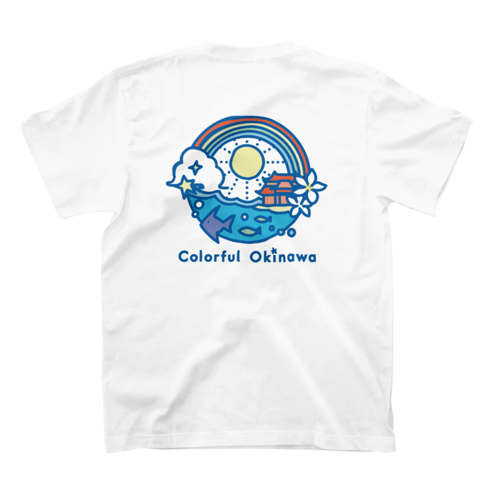 colorful_okinawaのcolorful2022_sky Regular Fit T-Shirtの裏面