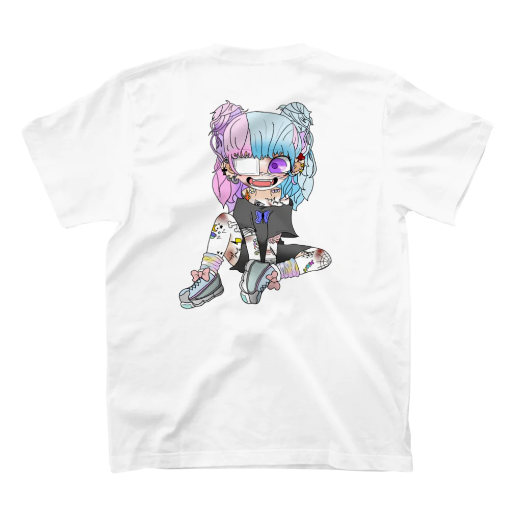 G-L1GHTのLAP ×NASH スタンダードTシャツの裏面