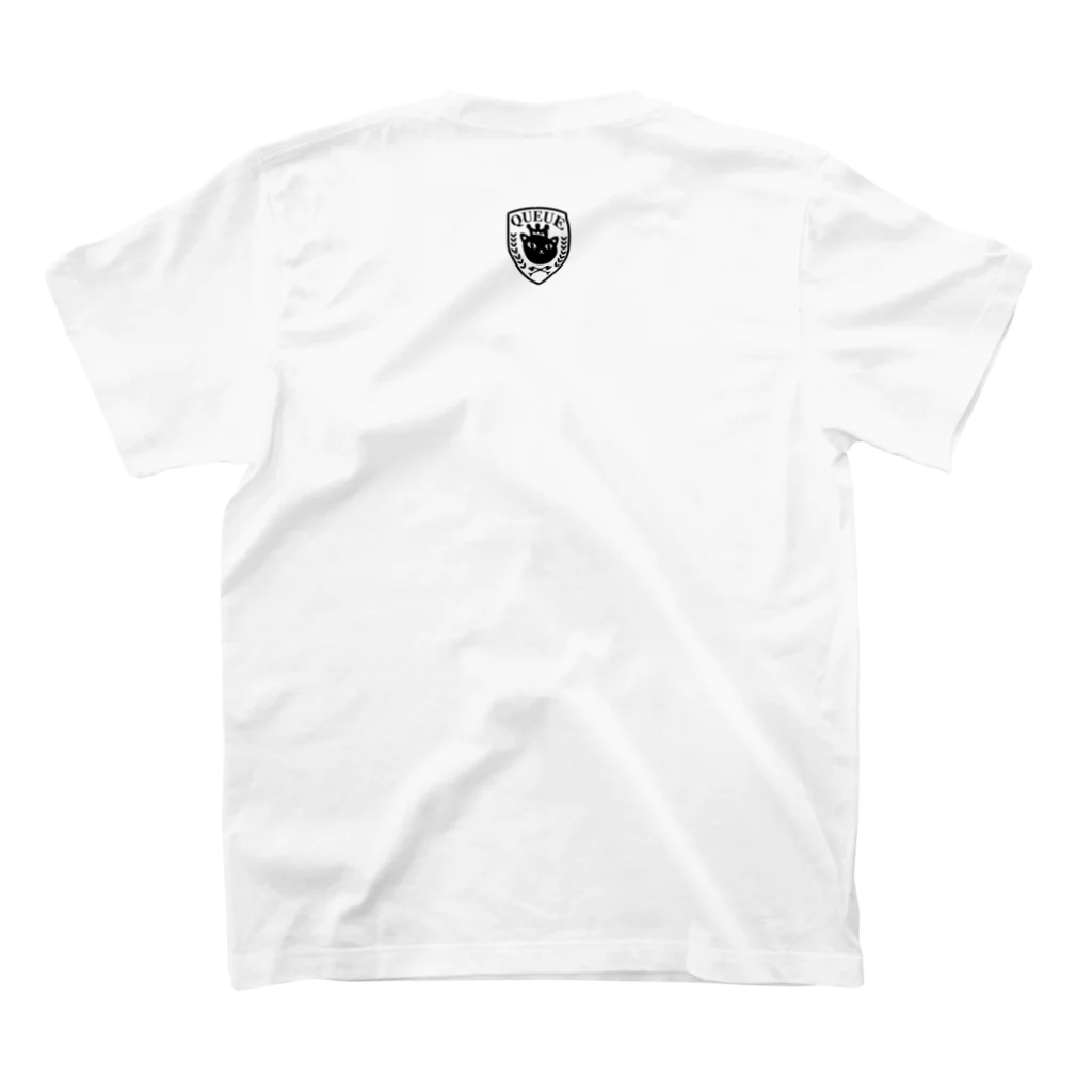 222のQUEUEさんコラボ Regular Fit T-Shirtの裏面