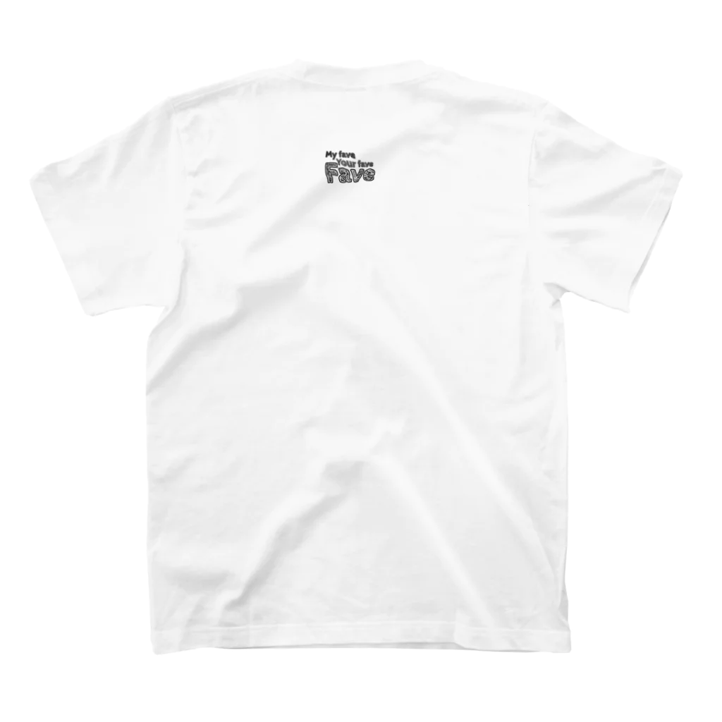 Warm upのFave T Type A スタンダードTシャツの裏面