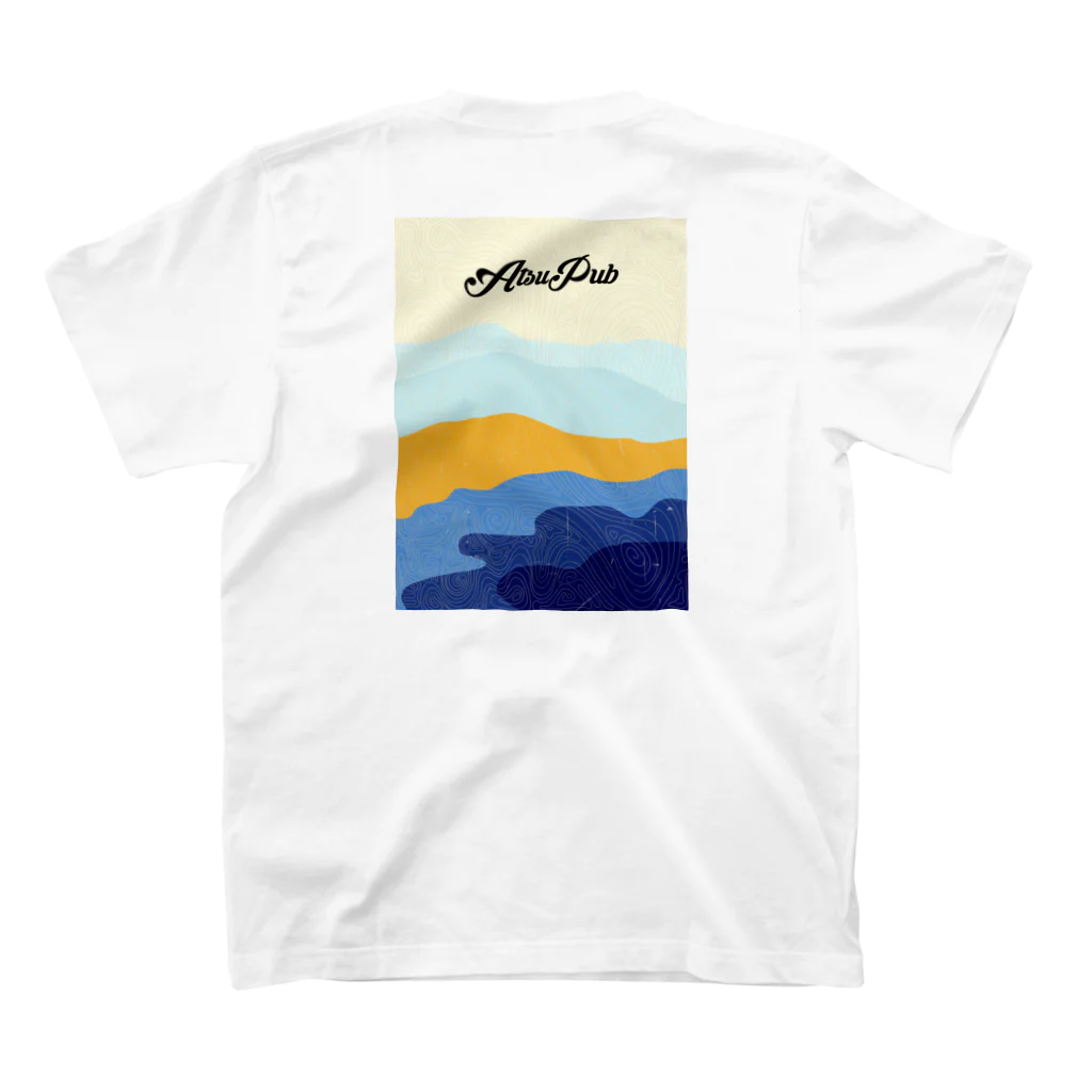 あっパブSHOPのLANDSCAPE Regular Fit T-Shirtの裏面