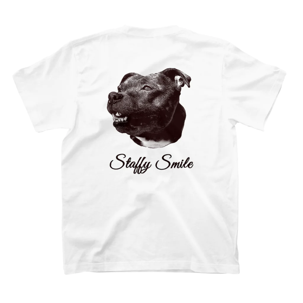 Chu-Chu shopのstaffy smile back スタンダードTシャツの裏面