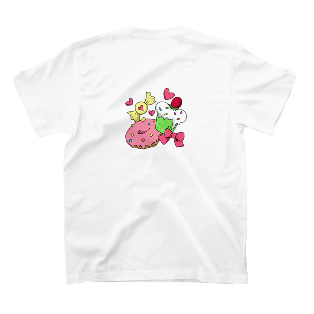 ★Mayamaya★のデザート スタンダードTシャツの裏面