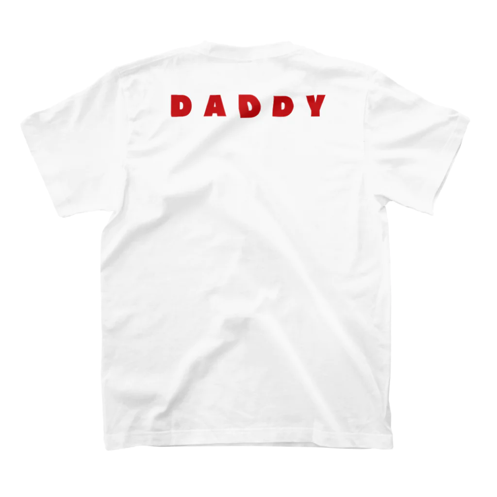 HOBBICのANDY DADDY Tシャツ スタンダードTシャツの裏面