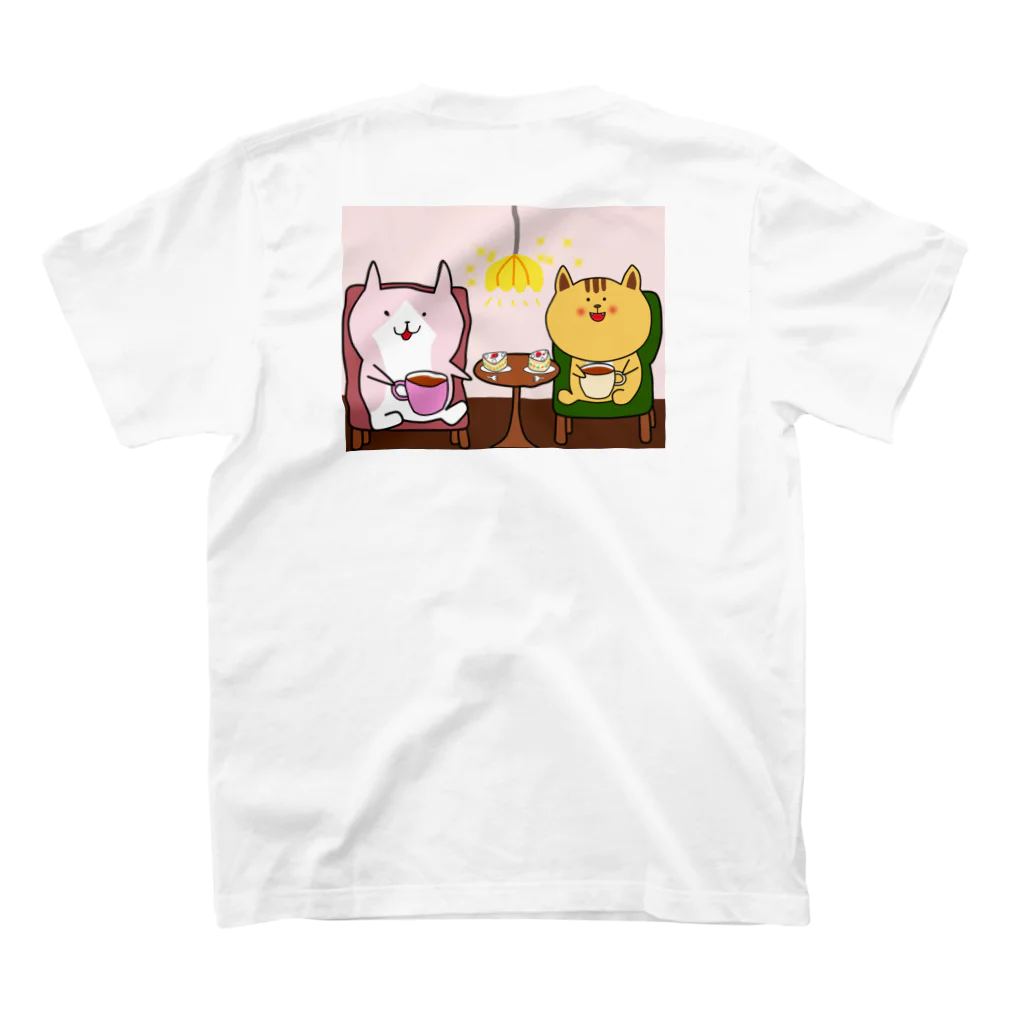 ワイの【おみせやさん】のおタマさんのＴシャツ スタンダードTシャツの裏面