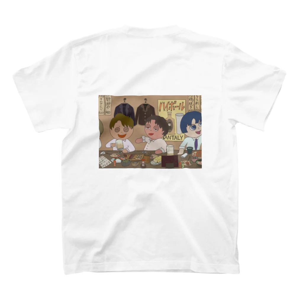 はむはむらんどの華金Tシャツ スタンダードTシャツの裏面