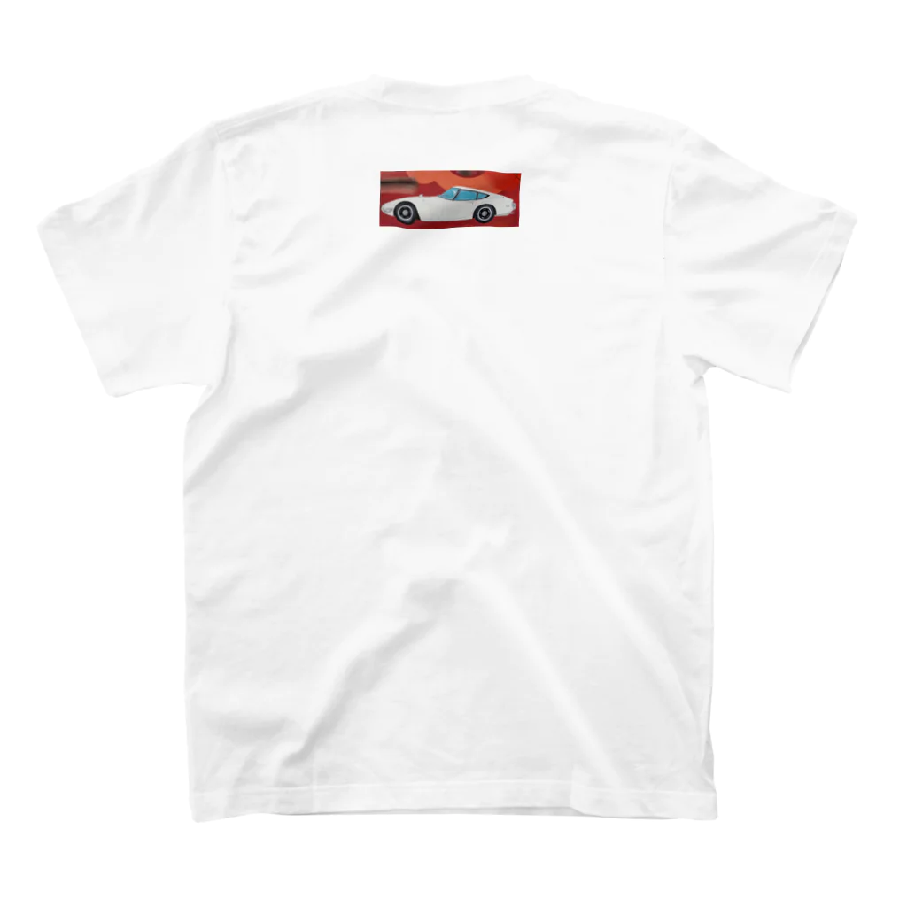 Yoshimi art works のトヨタ2000GT スタンダードTシャツの裏面