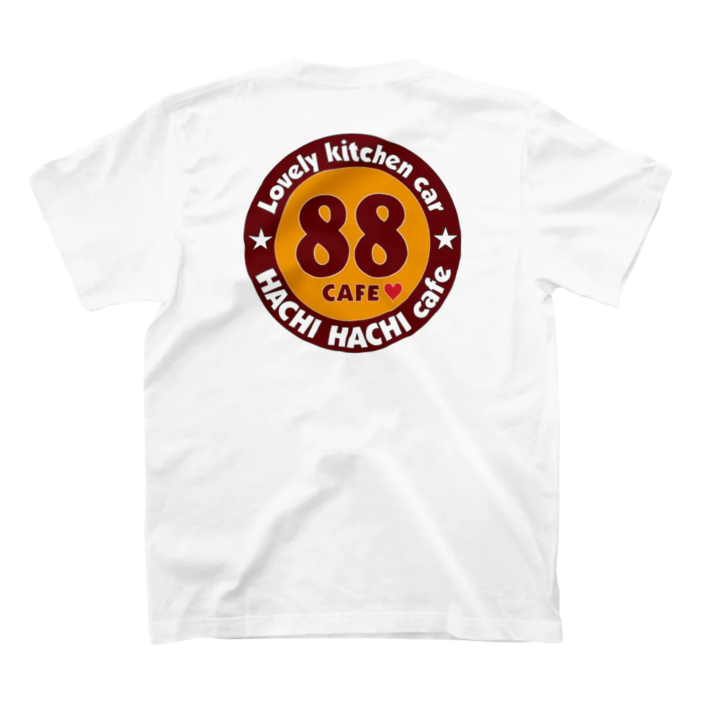 88cafeの88cafe オリジナルTシャツ BR スタンダードTシャツの裏面