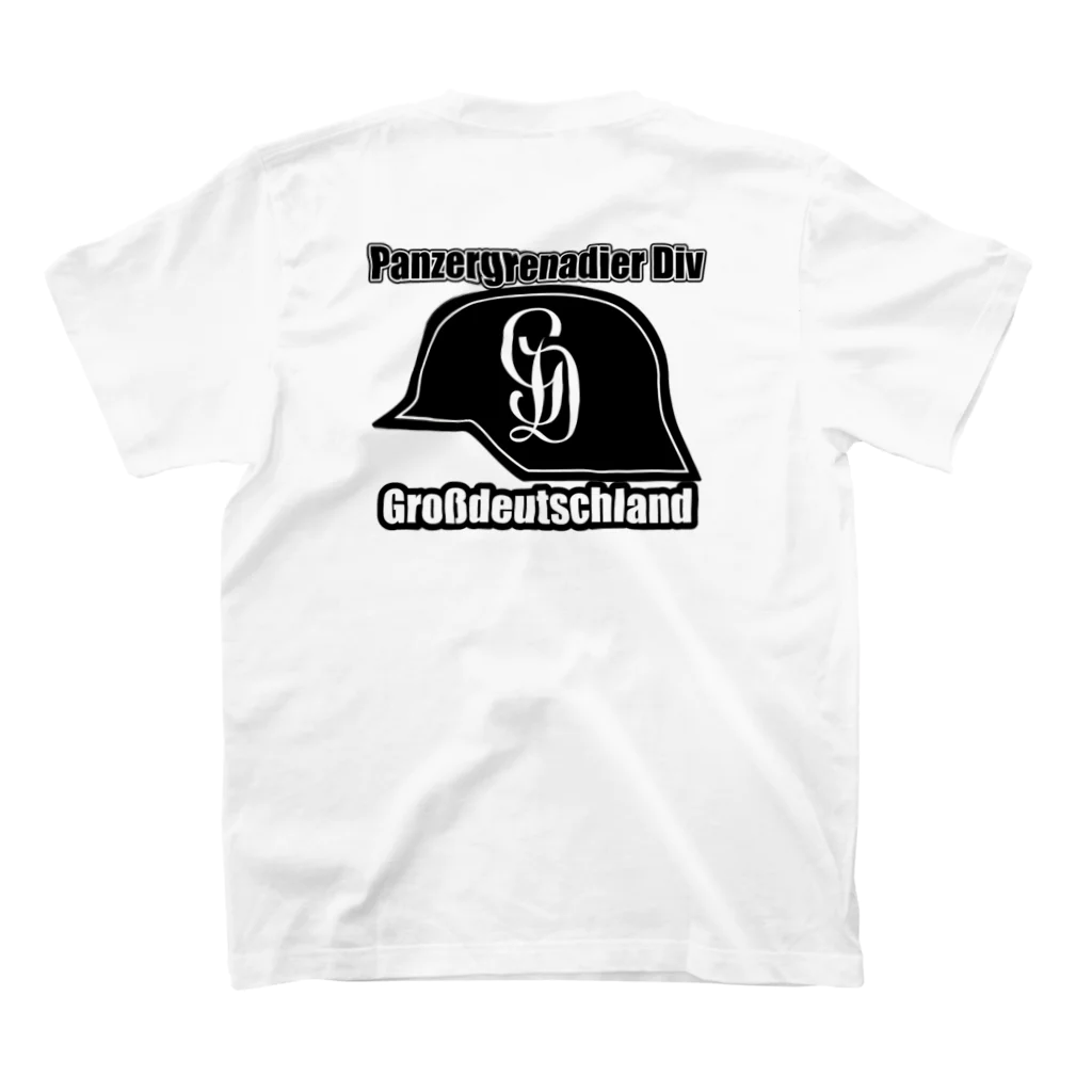 ラッパのGroßdeutschland スタンダードTシャツの裏面