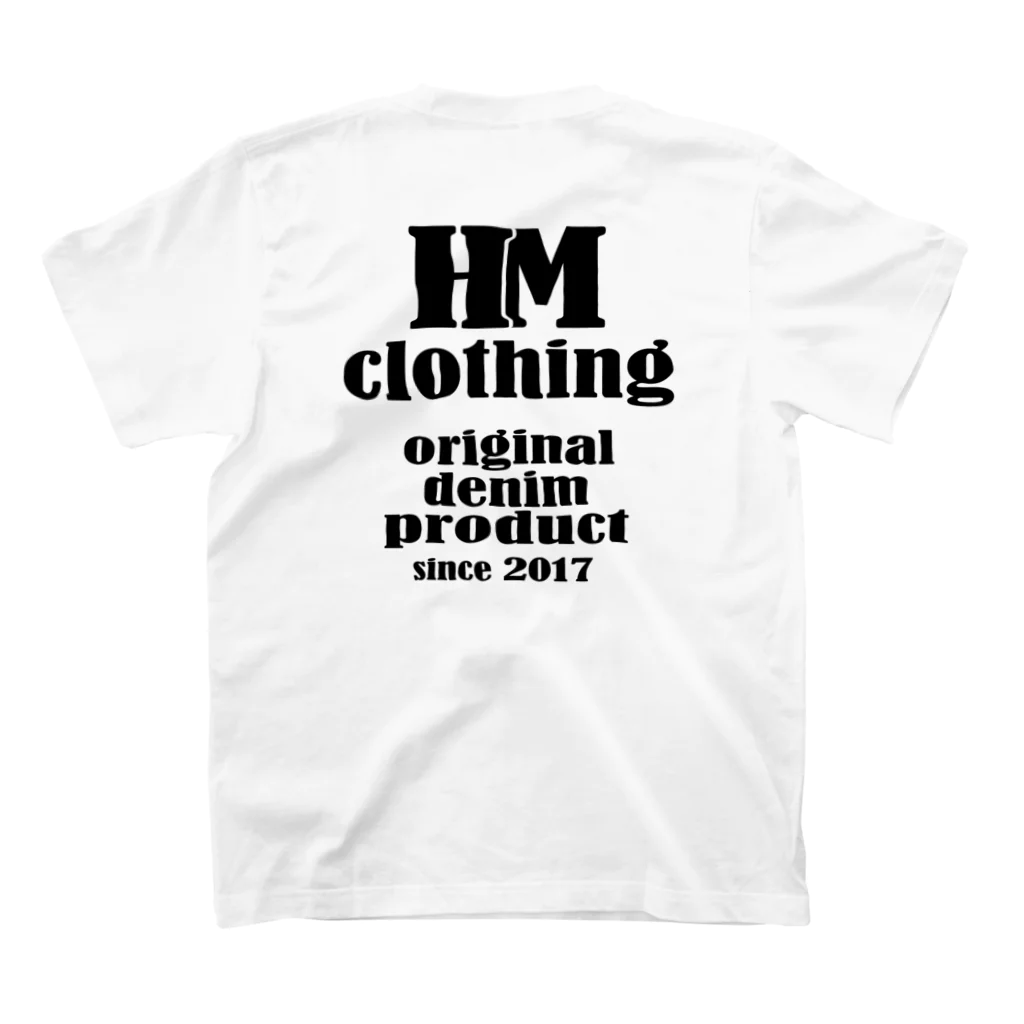 HMclothingのHMclothing オリジナルTシャツ スタンダードTシャツの裏面