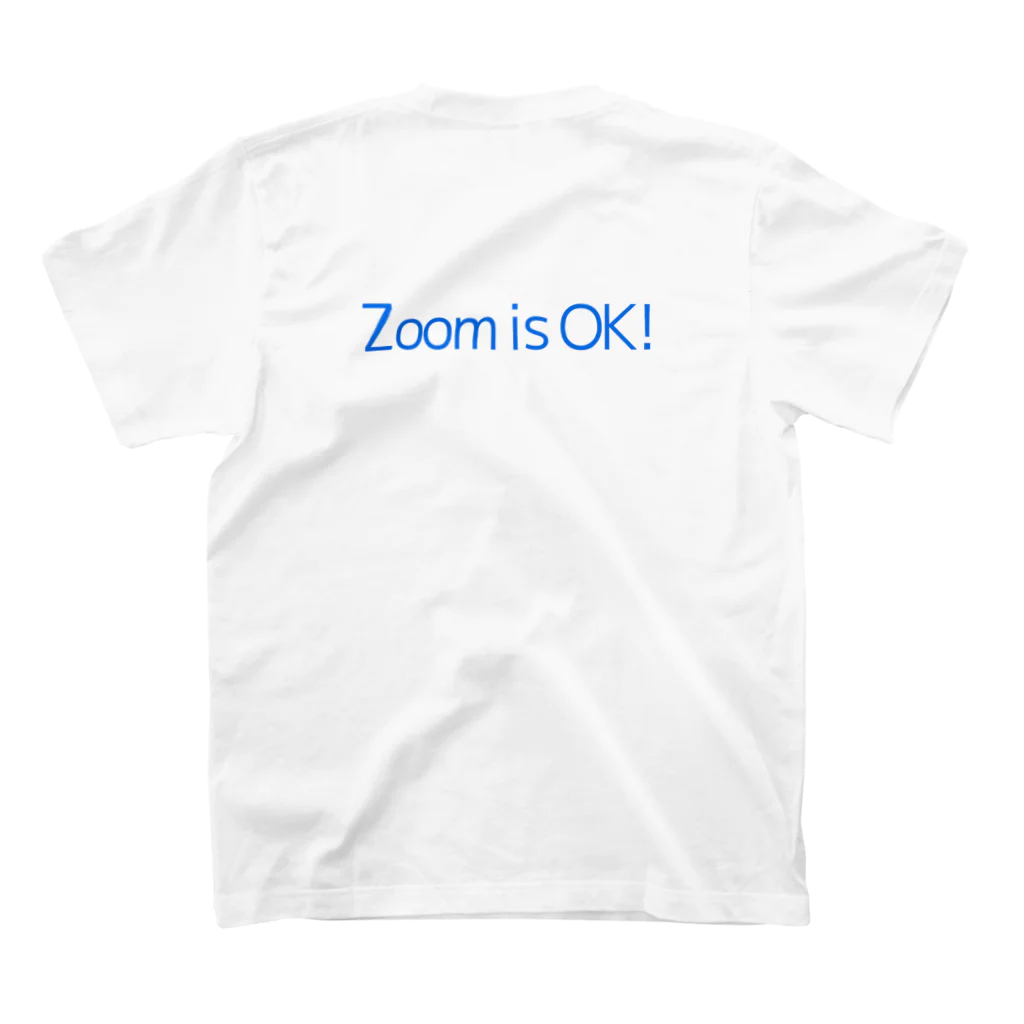 ミミコンブのZOOM is ok! スタンダードTシャツの裏面