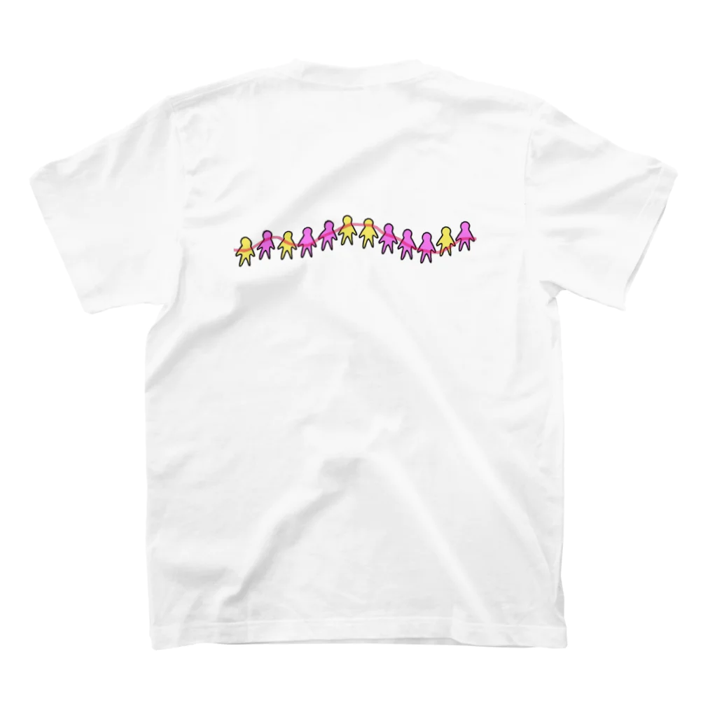 Misaki-Anan_and_volunteersのGreat Indies Day Tシャツ【参加者限定】 スタンダードTシャツの裏面