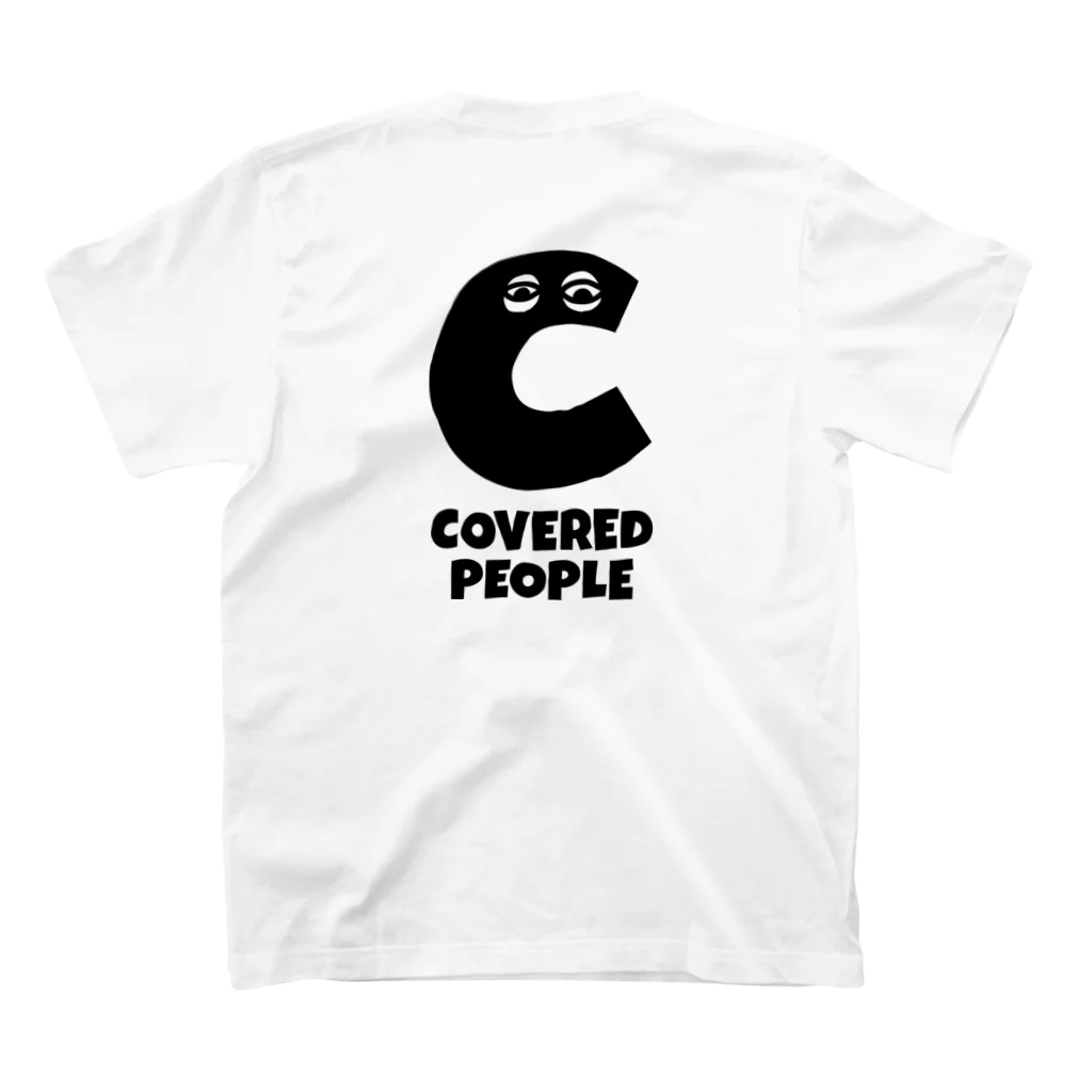 COVERED PEOPLE OFFICIAL SHOPのちょうちんあんこう スタンダードTシャツの裏面