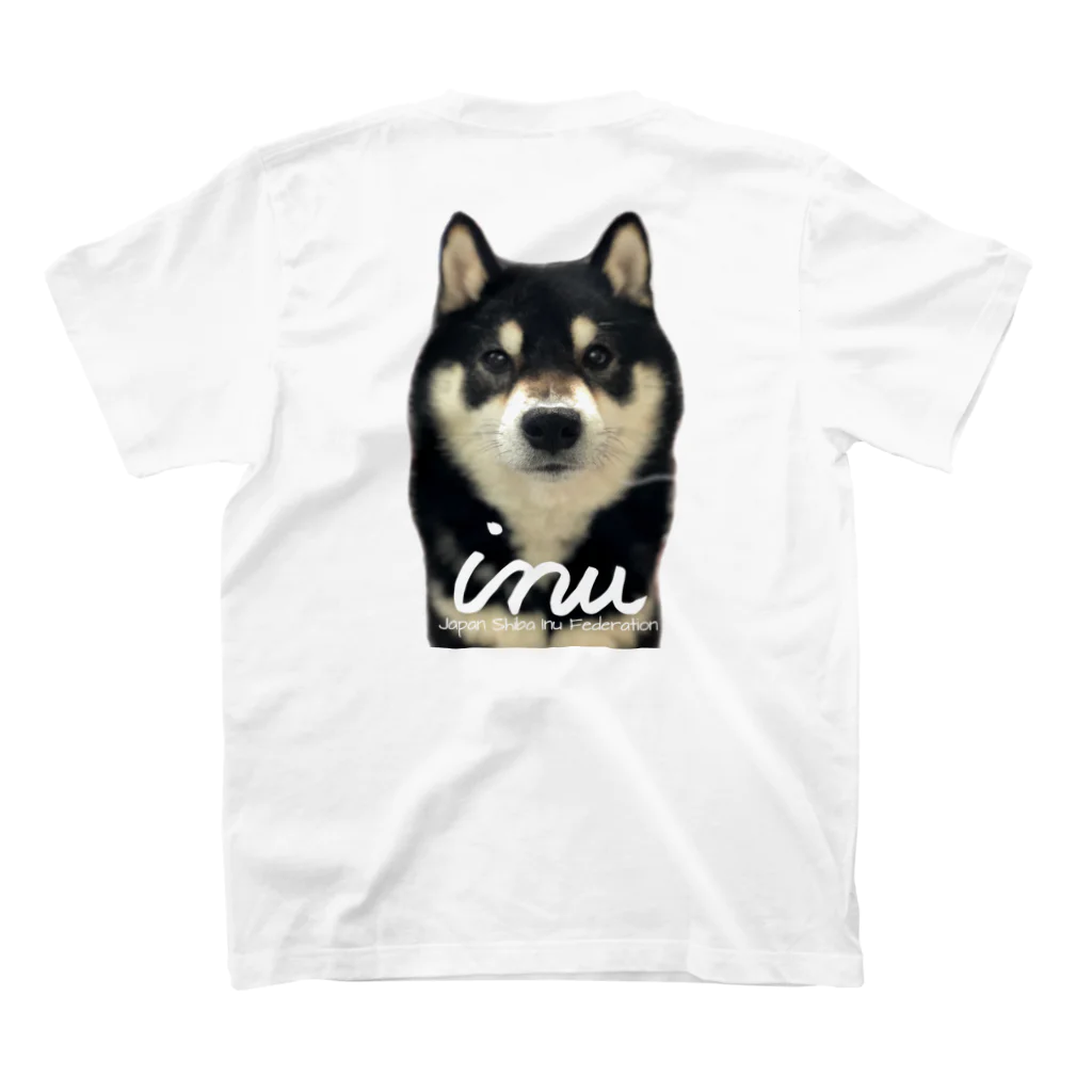 Hurryz HUNGRY BEARのinu 日本柴犬連盟シリーズ スタンダードTシャツの裏面