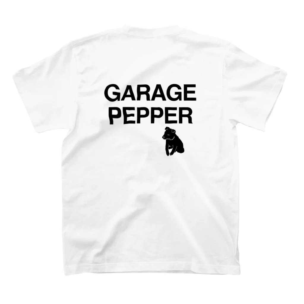garage_pepperのトレードマーク スタンダードTシャツの裏面