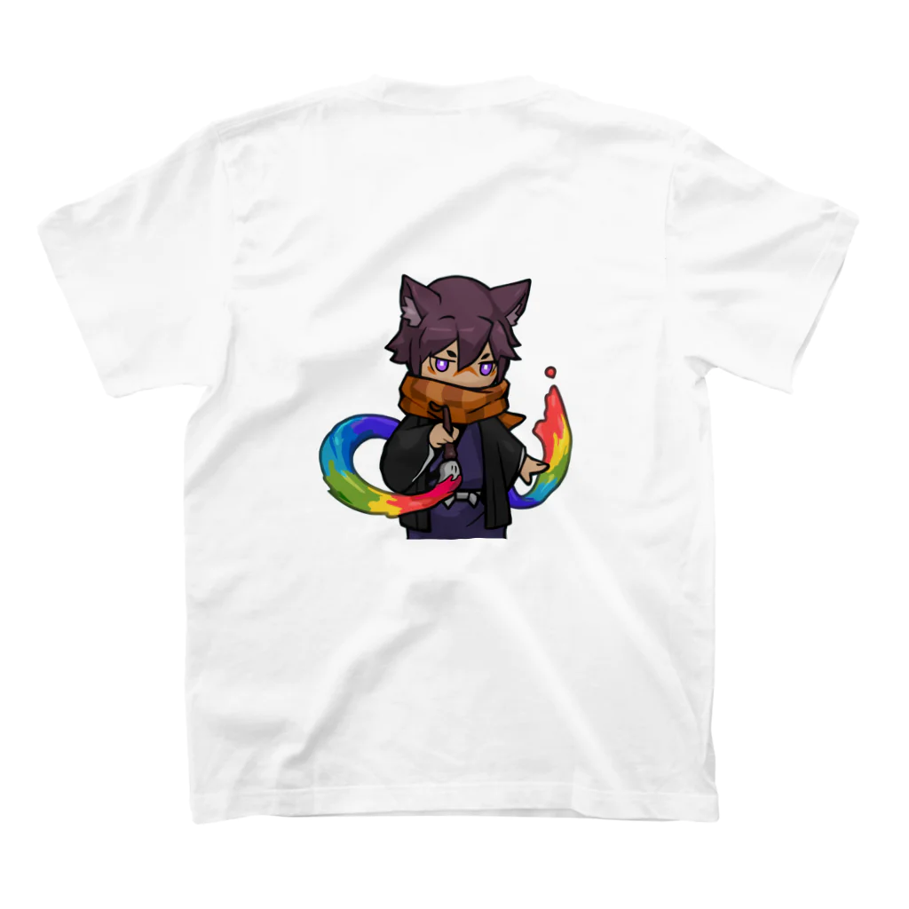 CHIKUSHOのCryptoNinja Tシャツ スタンダードTシャツの裏面