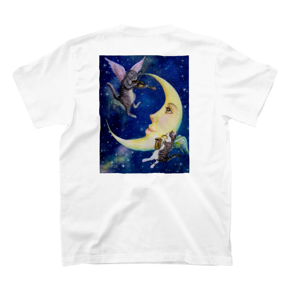 LUNASALA(ルナサラ)のShine2🌠😸😸 スタンダードTシャツの裏面