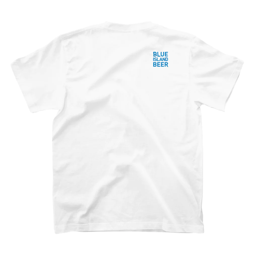 BLUE ISLAND BEER グッズストアのBLUE ISLAND SURFER スタンダードTシャツの裏面