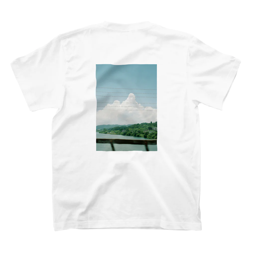 Somewhere goodのSomewhere good 入道雲 スタンダードTシャツの裏面