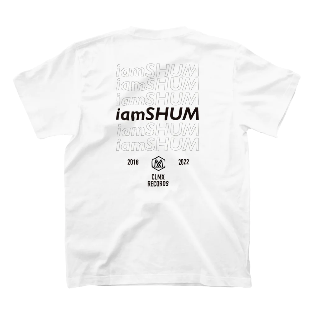 CLMX GOODS "2024"のCLMX × iamSHUM"2018-2022"  Regular Fit T-Shirtの裏面