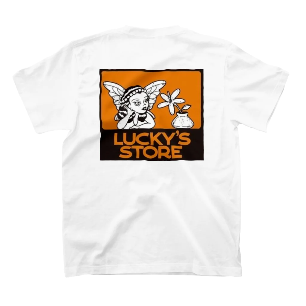 Nonameの#wavy's(lucky's stose) スタンダードTシャツの裏面