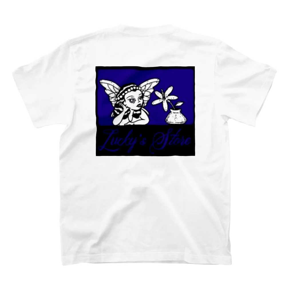 Nonameの#wavy's(lucky's store) スタンダードTシャツの裏面