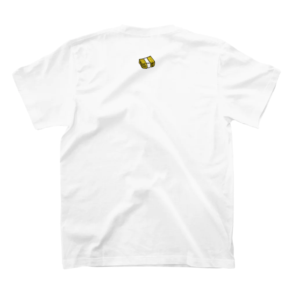 沖縄デザイン屋 nicoの[018]あの世のお金（背面あり）Tシャツ Regular Fit T-Shirtの裏面