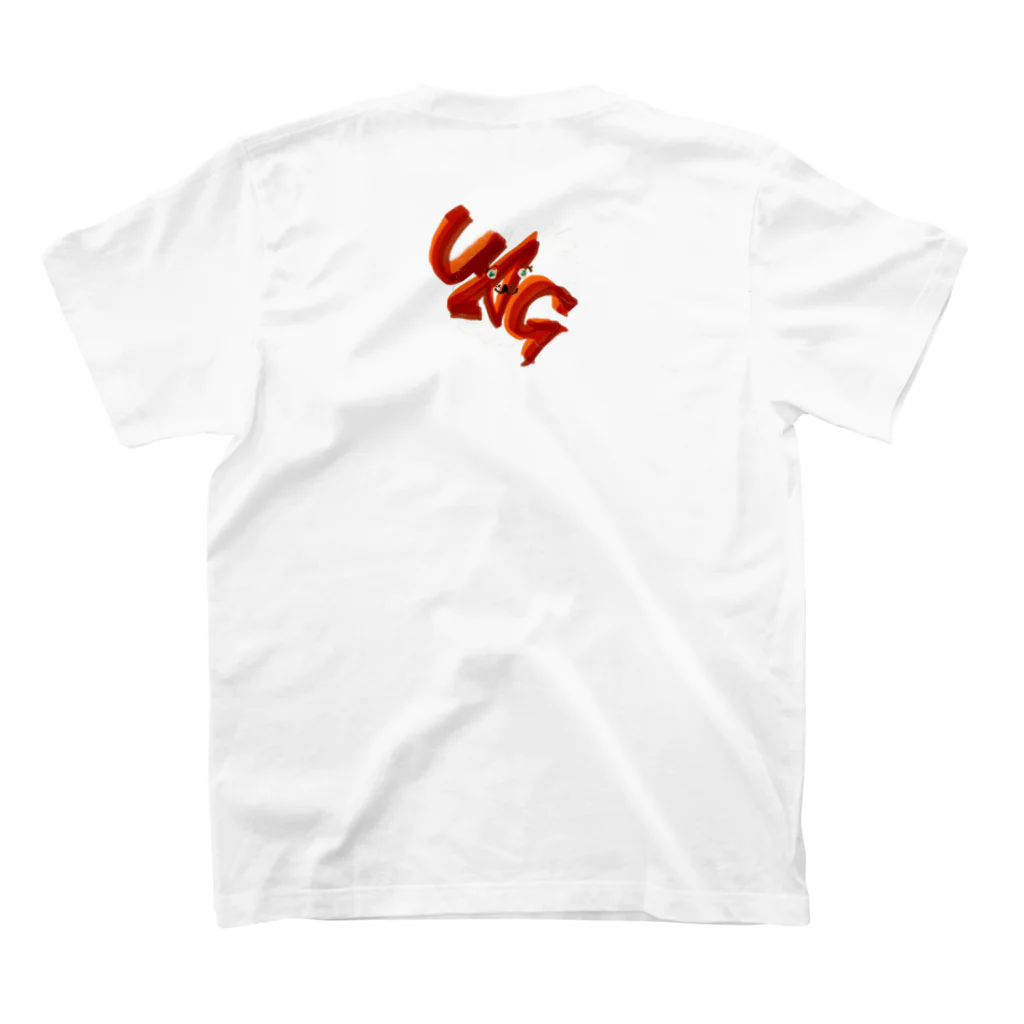 U.A.G TOKYOのKen‘s Lion 表裏プリント Regular Fit T-Shirtの裏面