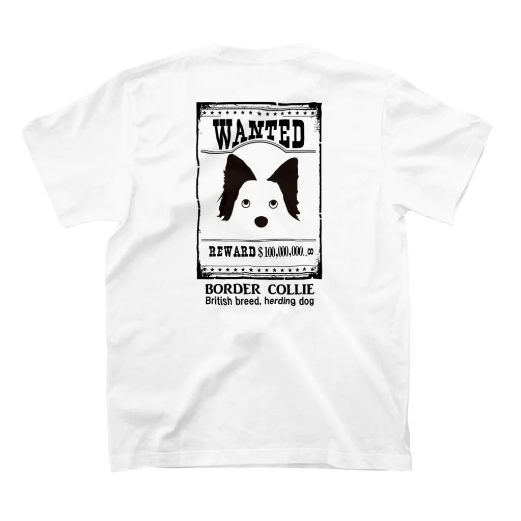 Bordercollie StreetのWab2-0807ボーダーコリー Regular Fit T-Shirtの裏面