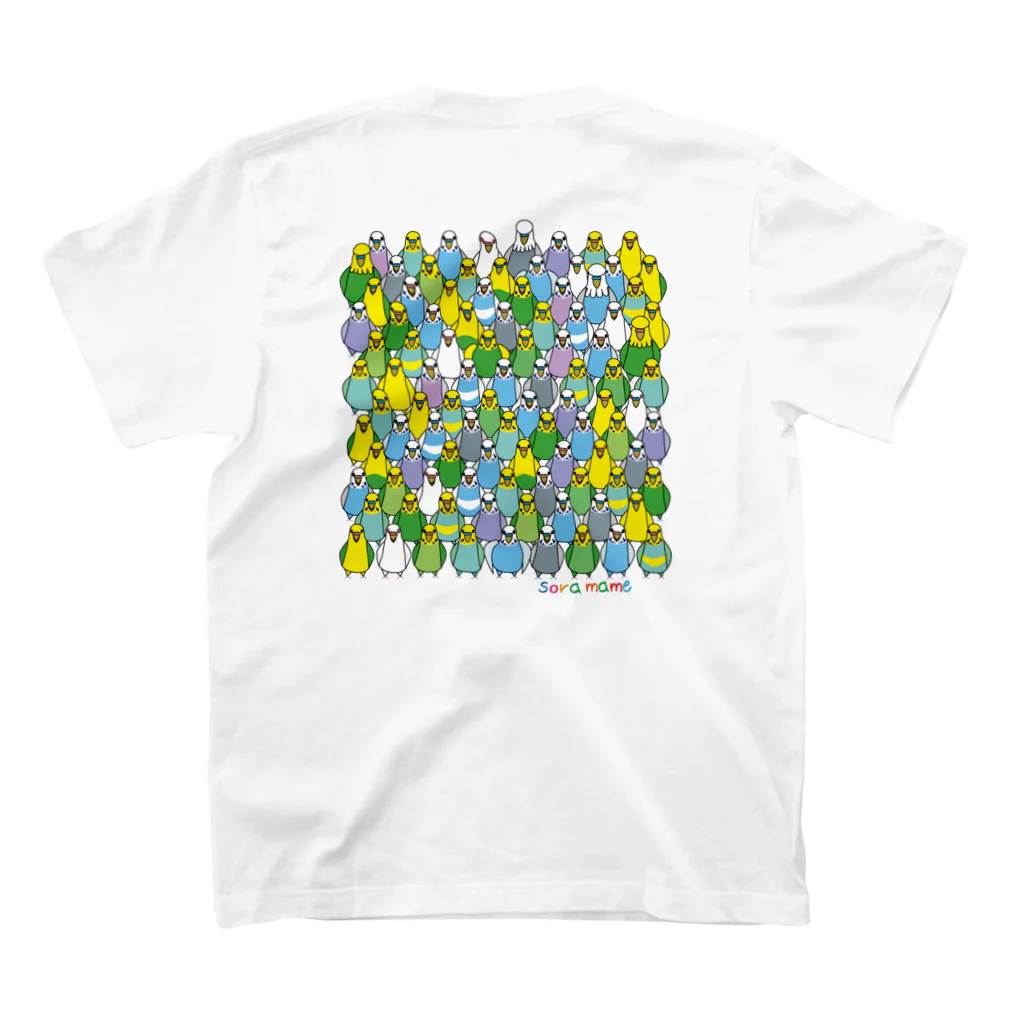 soramame designのsoramame スタンダードTシャツの裏面