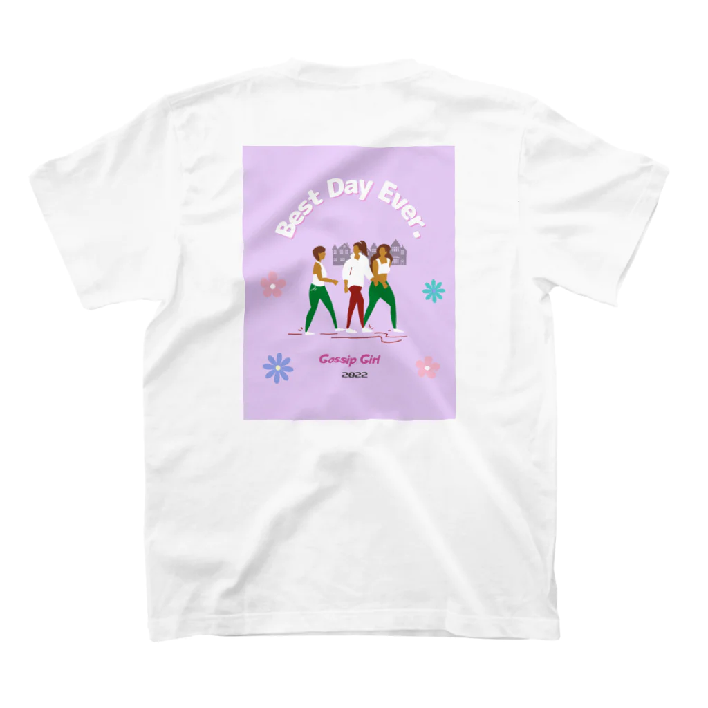 D-Smile🌼のGossip　girls  スタンダードTシャツの裏面