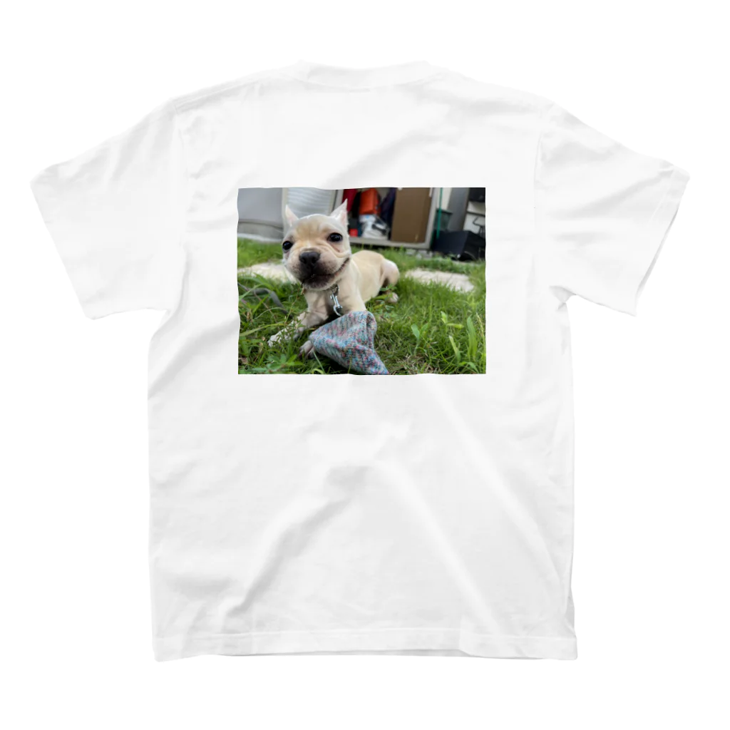 ゲトーファンクの愛犬　せんず君　Tシャツ スタンダードTシャツの裏面
