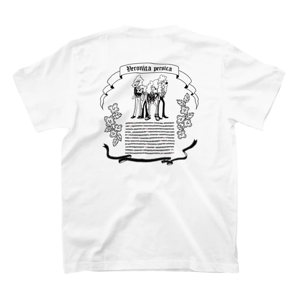 TOMOS martのV.P/HOT DOG TOUR 2022 スタンダードTシャツの裏面