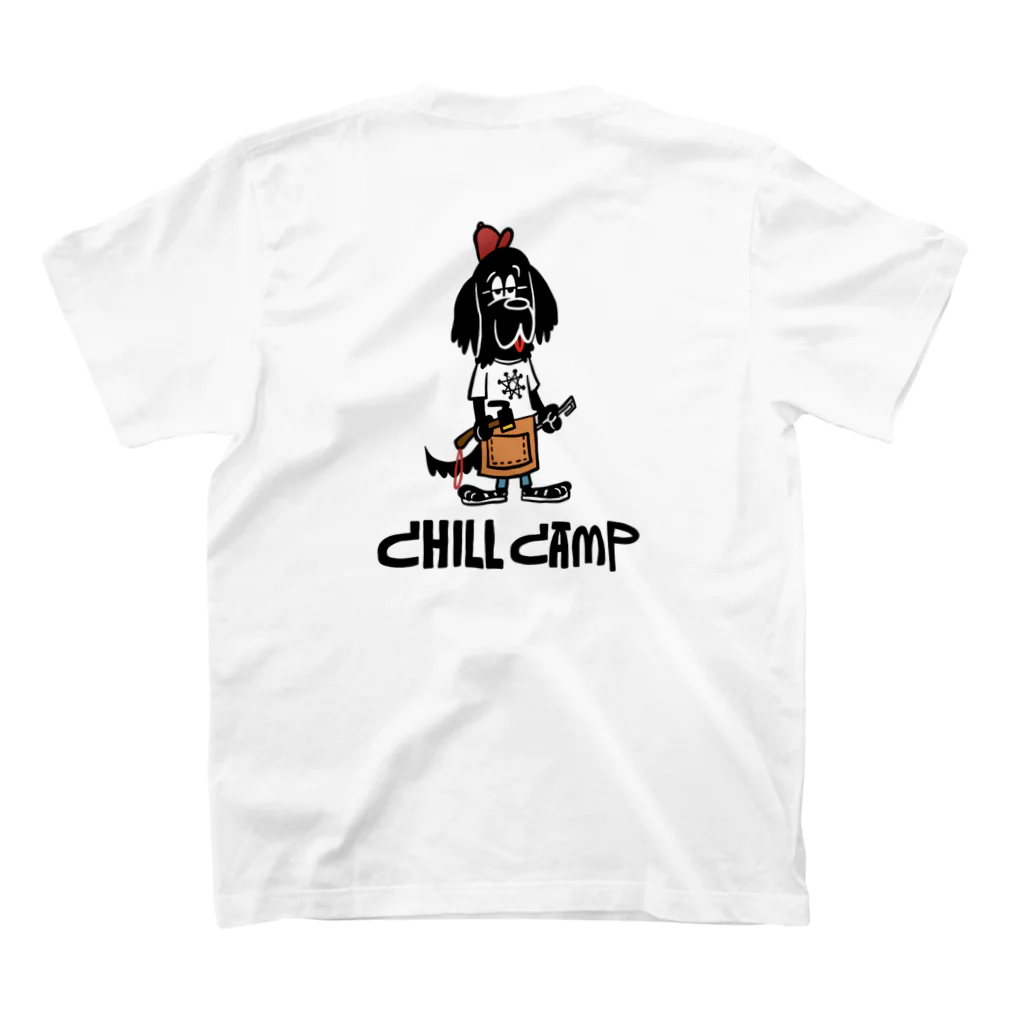 Lumiere du soleilのchill camp スタンダードTシャツの裏面