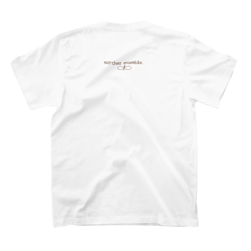 shun_s_galleryの森の中 スタンダードTシャツの裏面