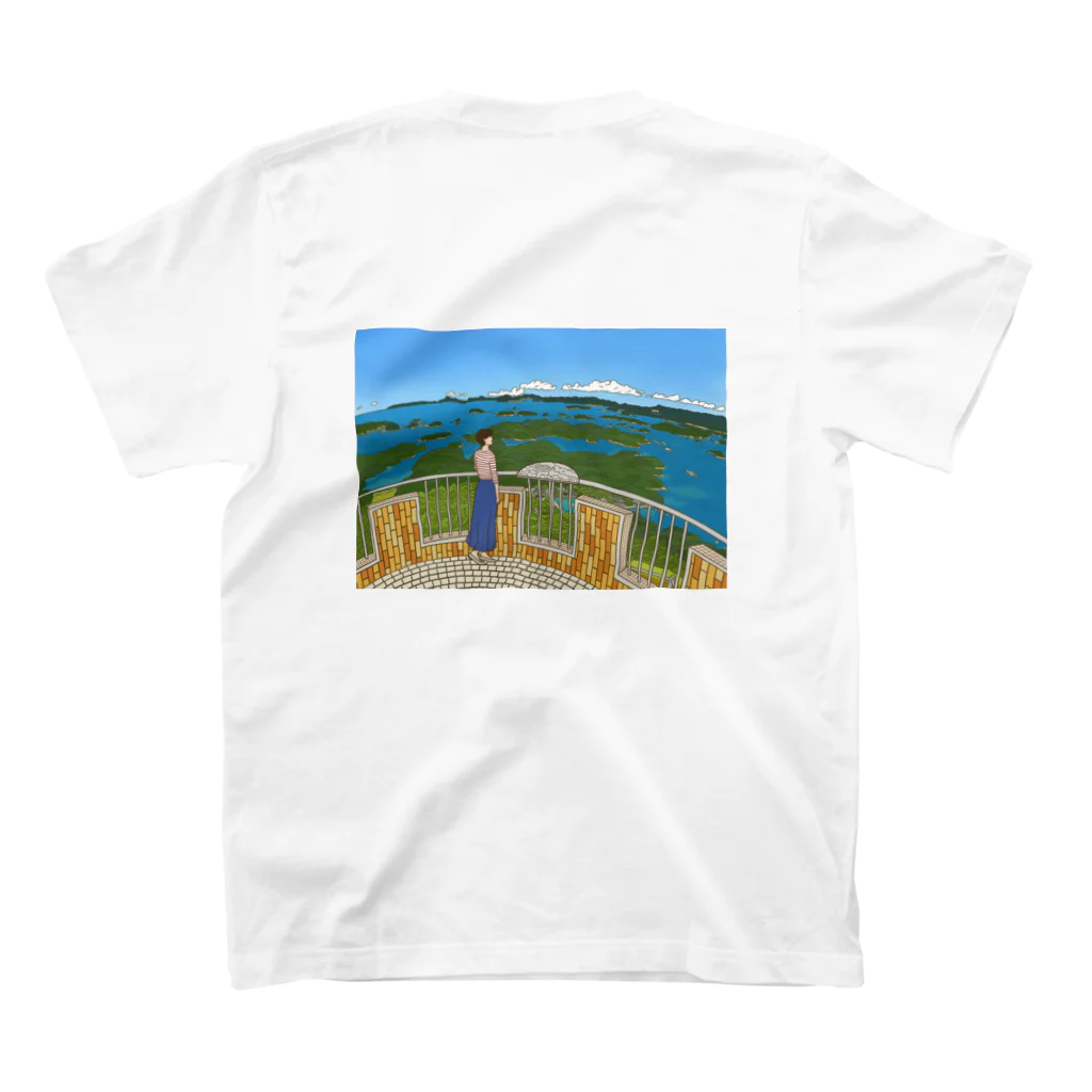 saitamasan_ngsのさいたまさん×展海峰 スタンダードTシャツの裏面