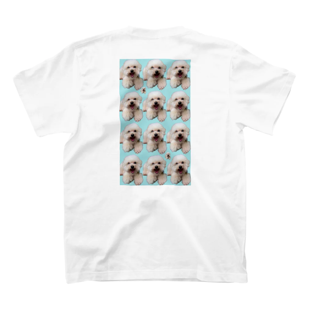 DHLabのぽんずkun スタンダードTシャツの裏面