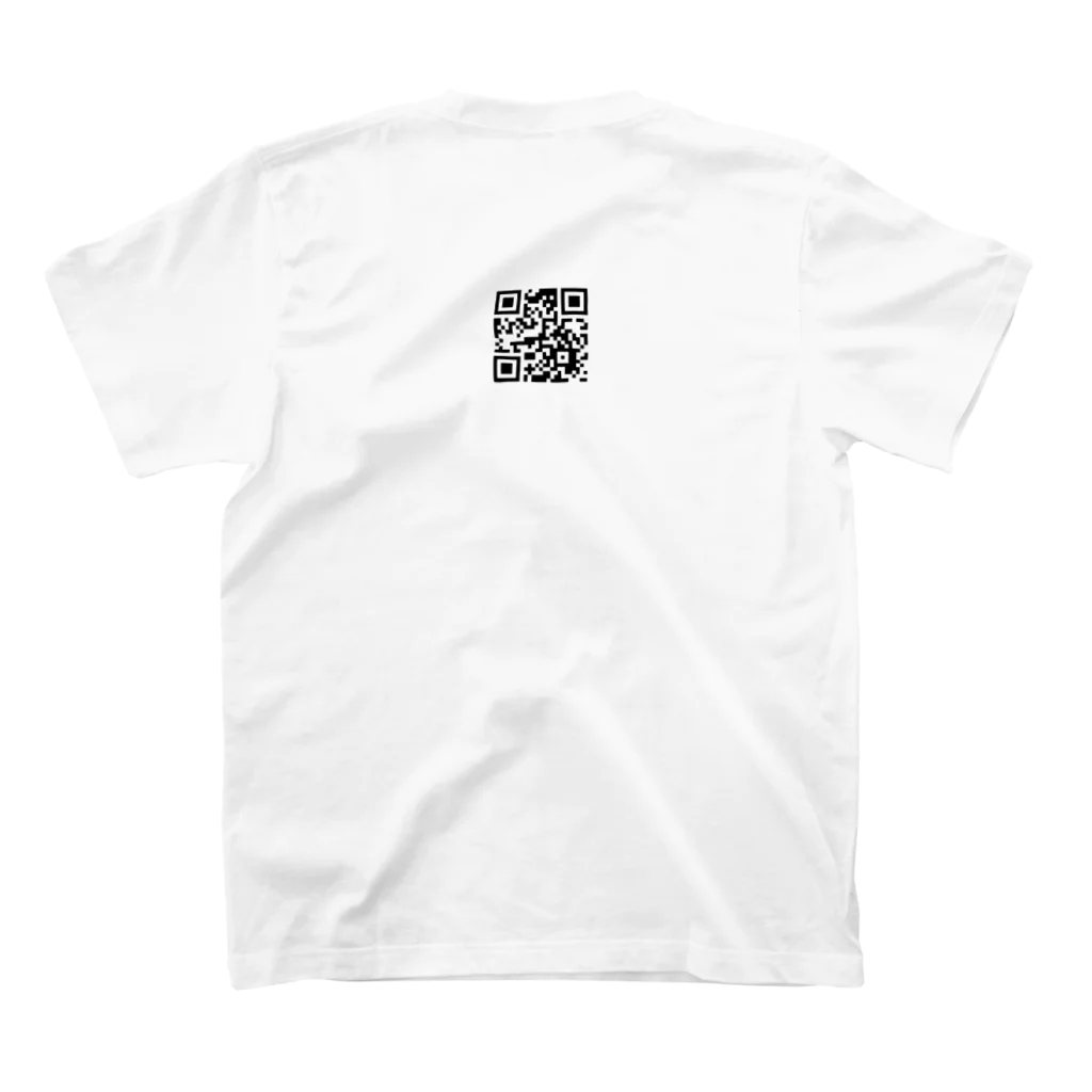 れいしょうのSUZURIの覚悟 スタンダードTシャツの裏面