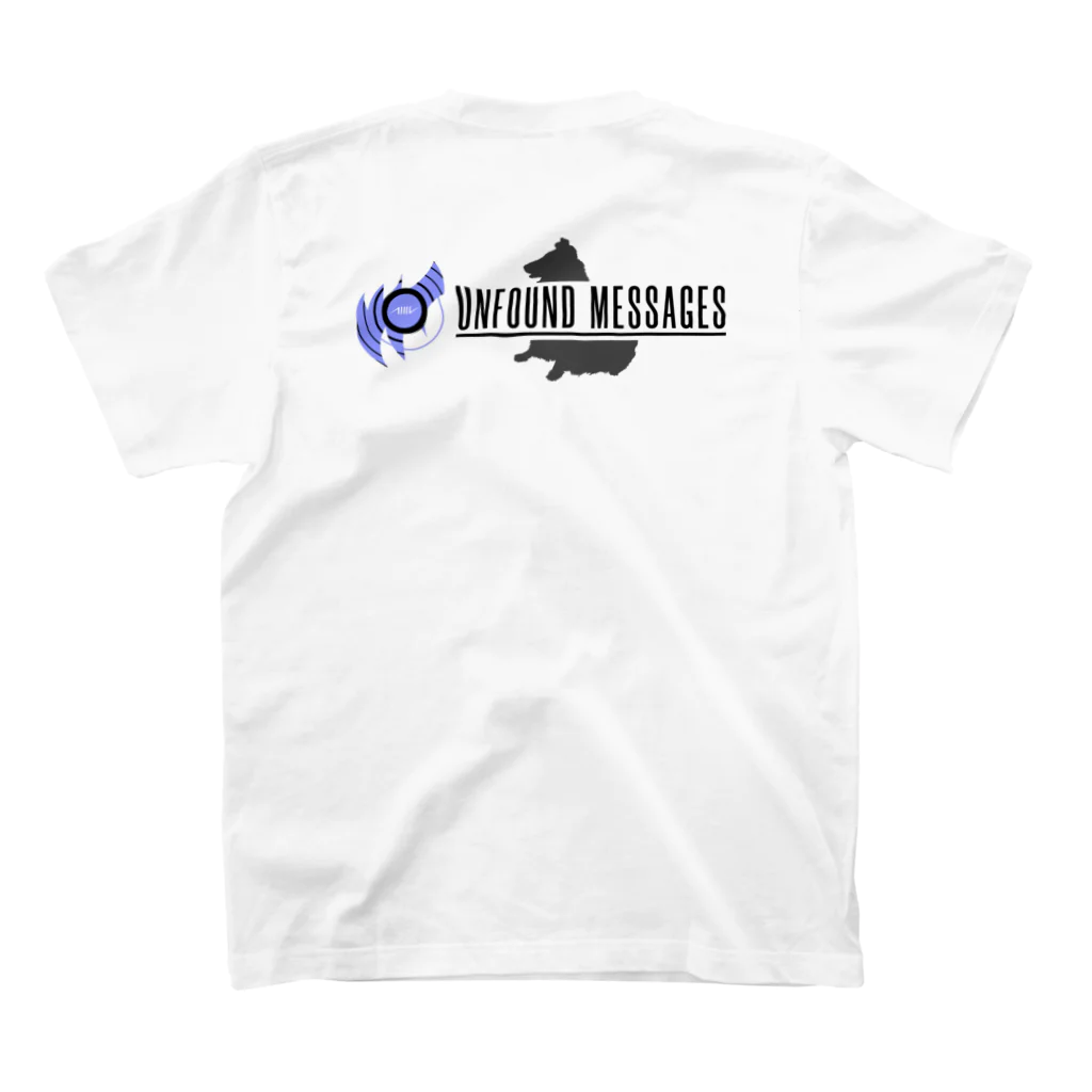 Unfound MessagesのUnfound Messages 017-H-W スタンダードTシャツの裏面