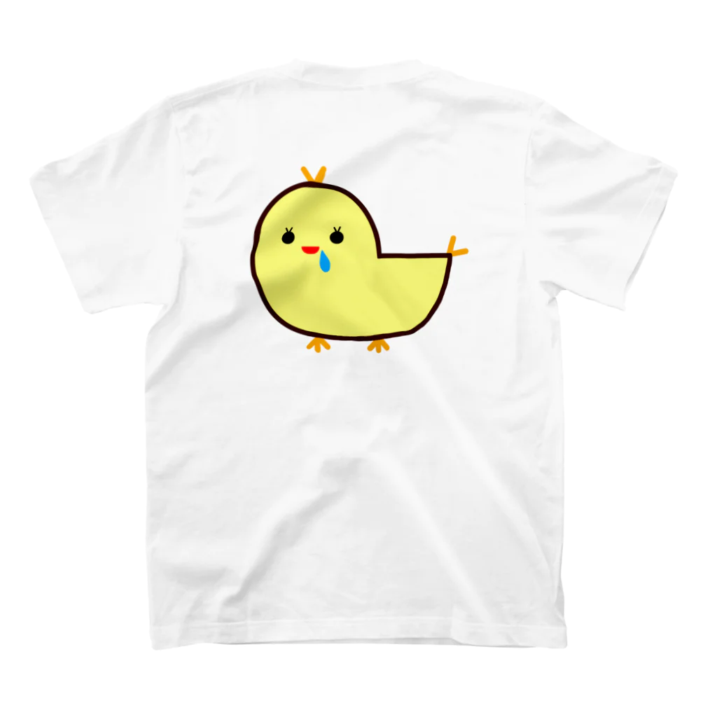 Egg over RiceのEgg over Rice ロゴTシャツ 티셔츠の裏面