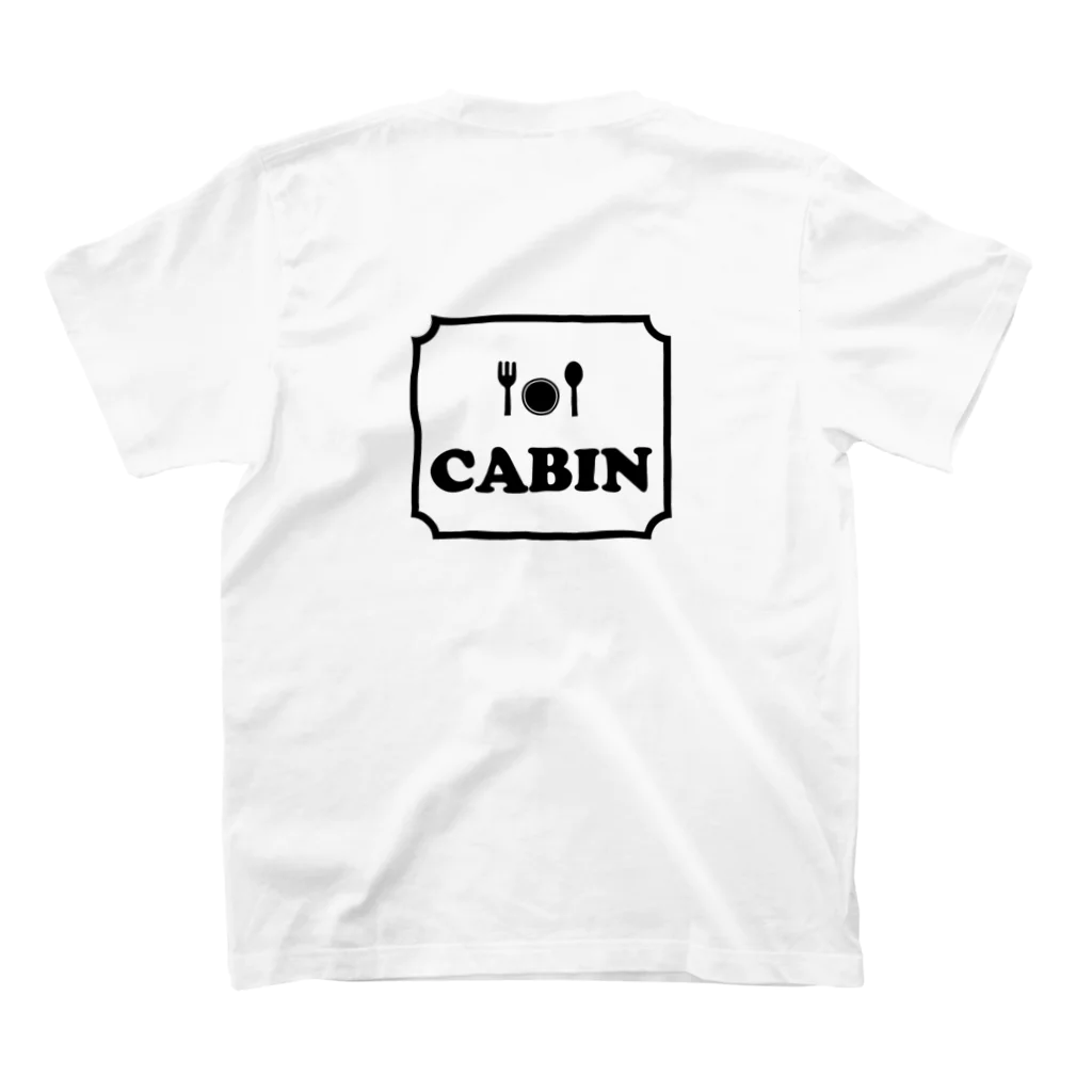 Cafe Cabin kanaeのバージョン2 Regular Fit T-Shirtの裏面