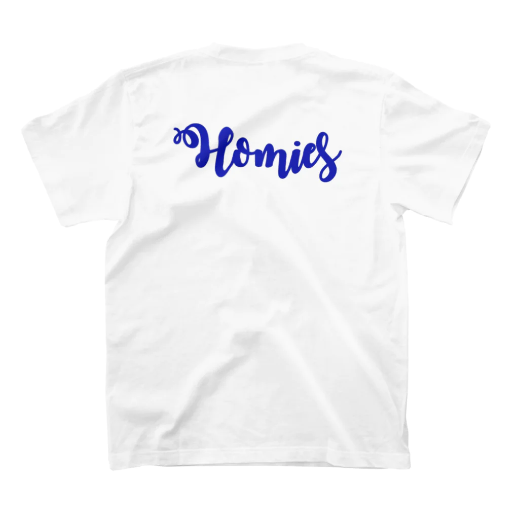 HomiesのHomies items スタンダードTシャツの裏面