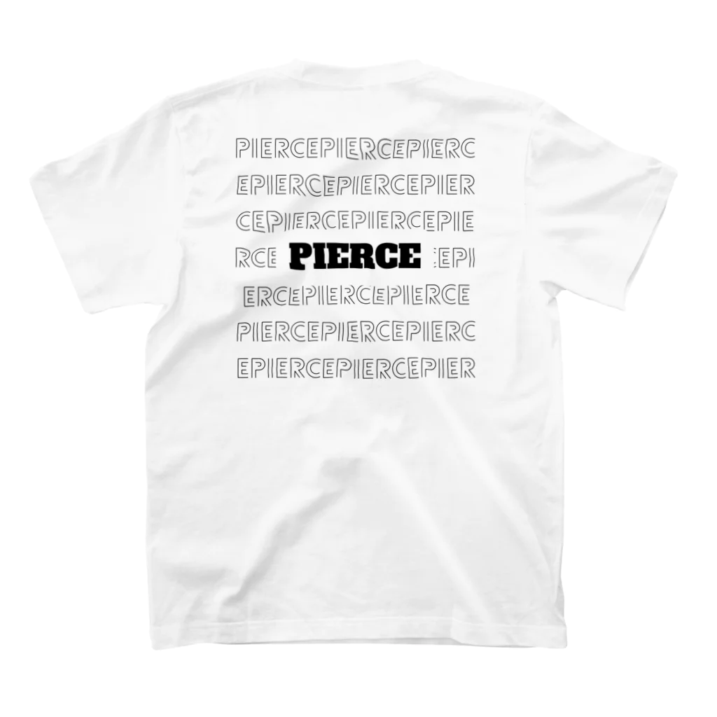 -PIERCE-のPIERCE  スタンダードTシャツの裏面