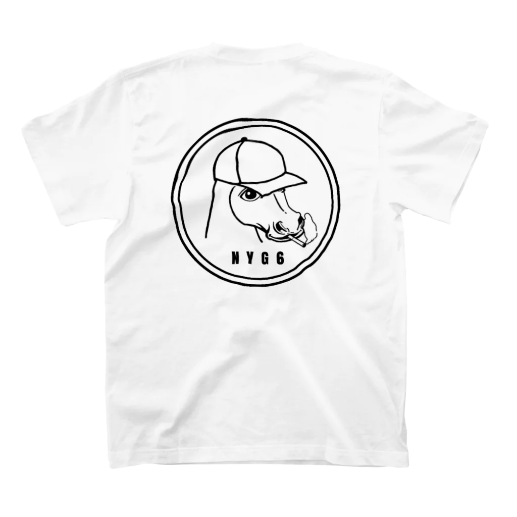 NYG6のひひん Regular Fit T-Shirtの裏面