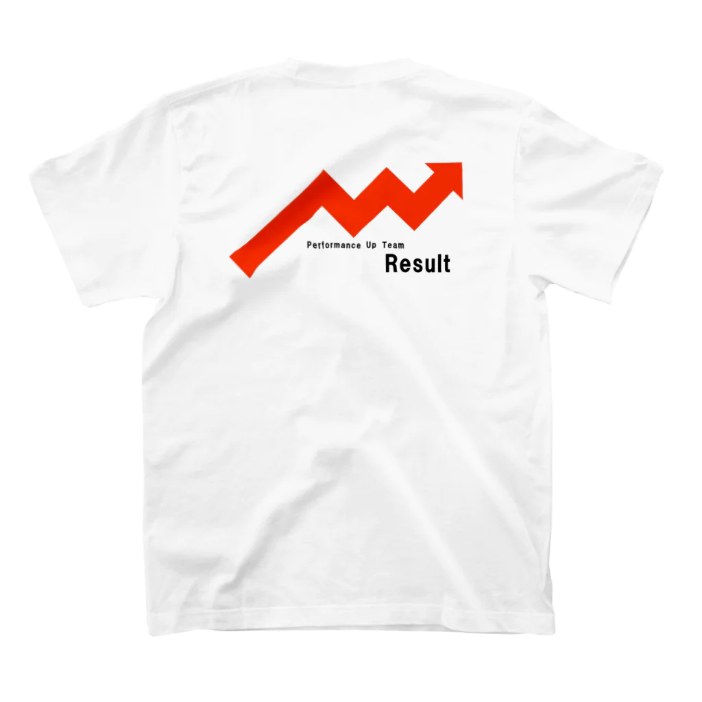 team-resultのオシャレとインパクト Regular Fit T-Shirtの裏面