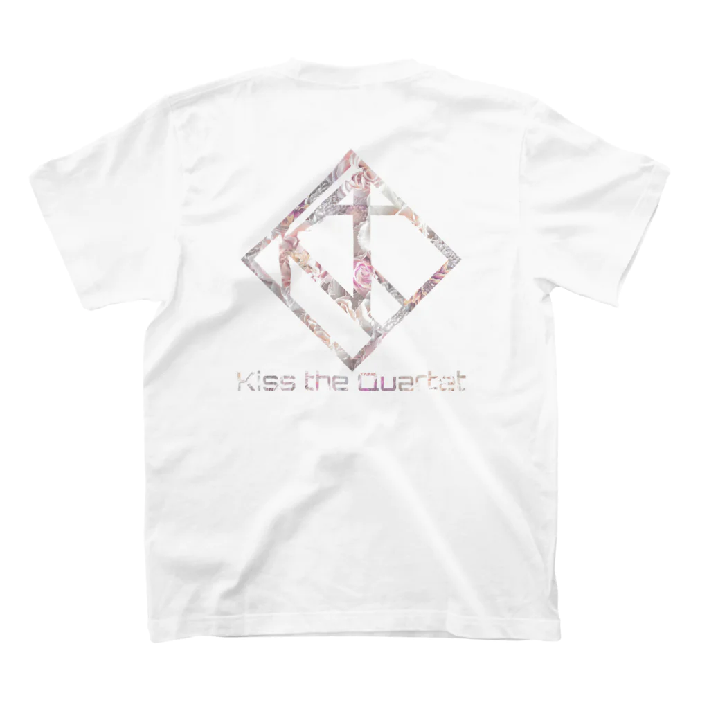 Kiss the Quartet (キスカル)のお花になれたキスカルちゃん スタンダードTシャツの裏面