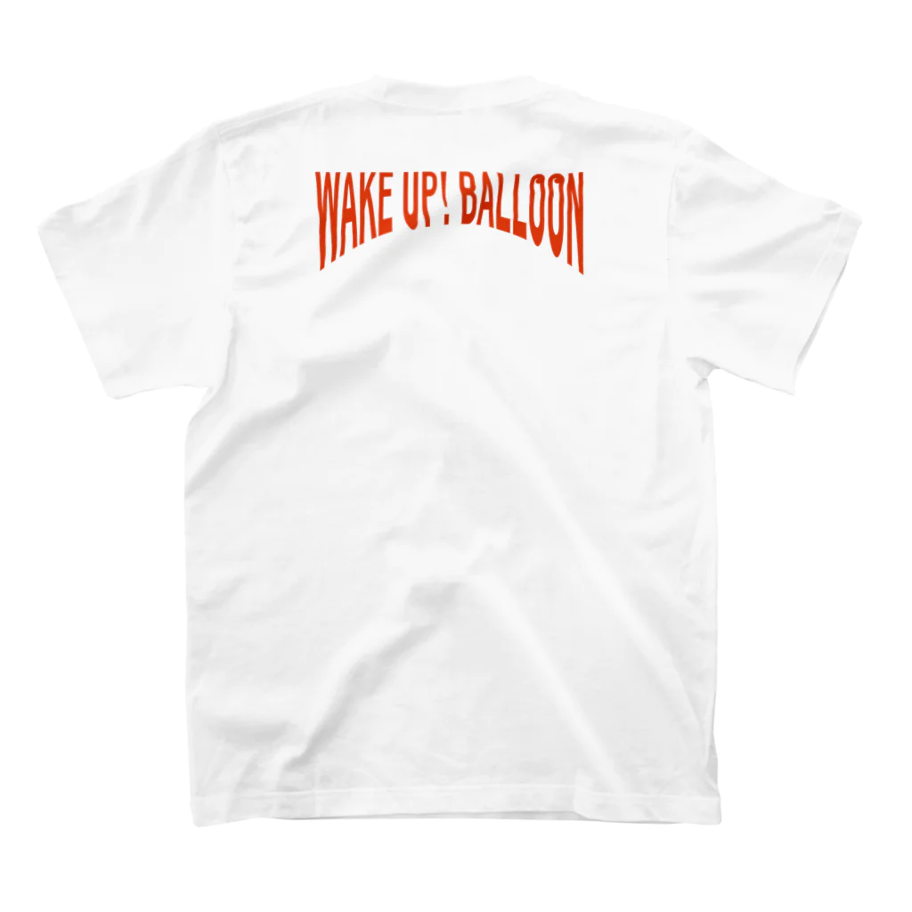 WakeUp!BalloonのRedBalloon スタンダードTシャツの裏面