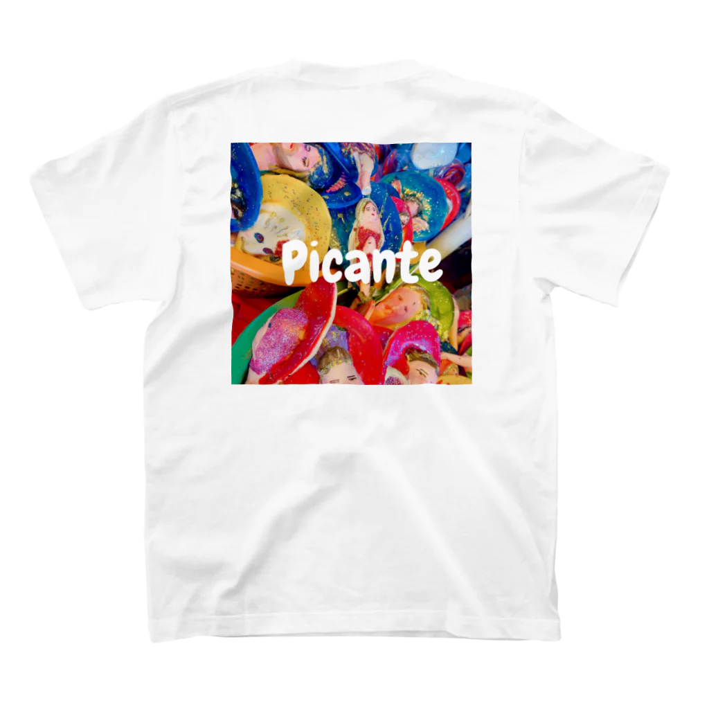 PicanteのPicante muerto スタンダードTシャツの裏面