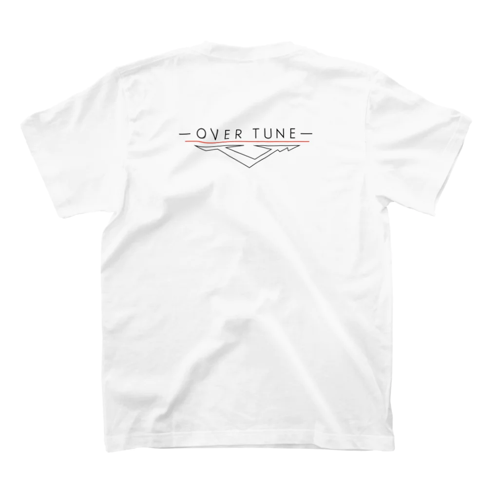 WAKINGYOのOVERTURE スタンダードTシャツの裏面